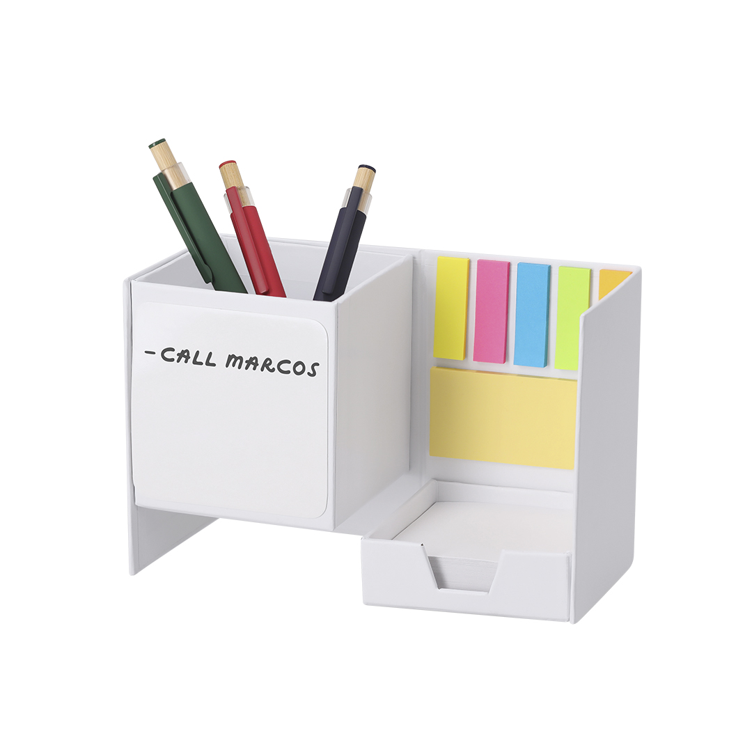 Notepad Pencil Holder Whiteboard Persut